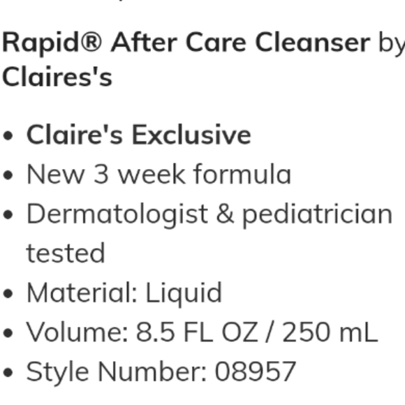 Claire's 3 week after care - Picture 2 of 5